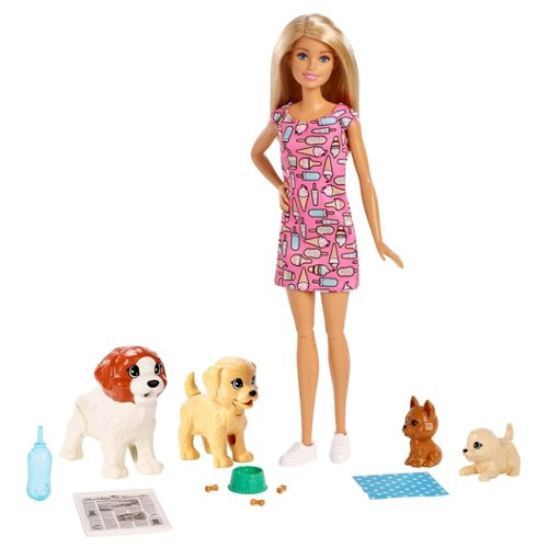 Кукла Mattel Barbie с питомцами FXH080  купить,NaN
