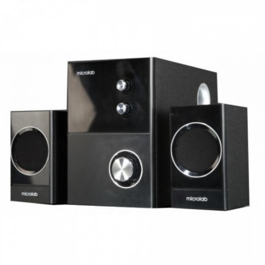 Колонки Microlab M-223 черные - ForteMarket Колонки Microlab M-223 черные купить,0