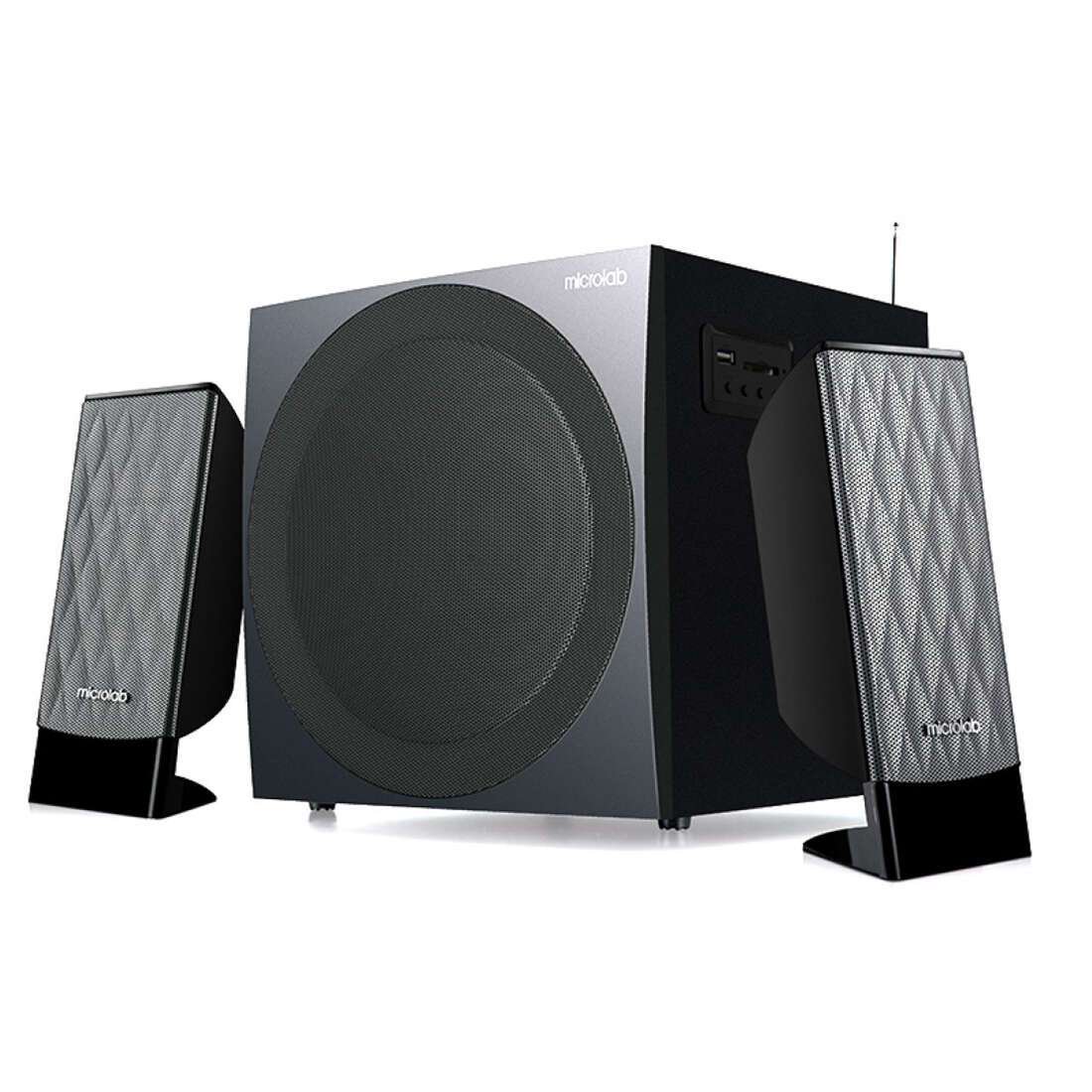 Акустическая система Microlab 2.1 M300U черная