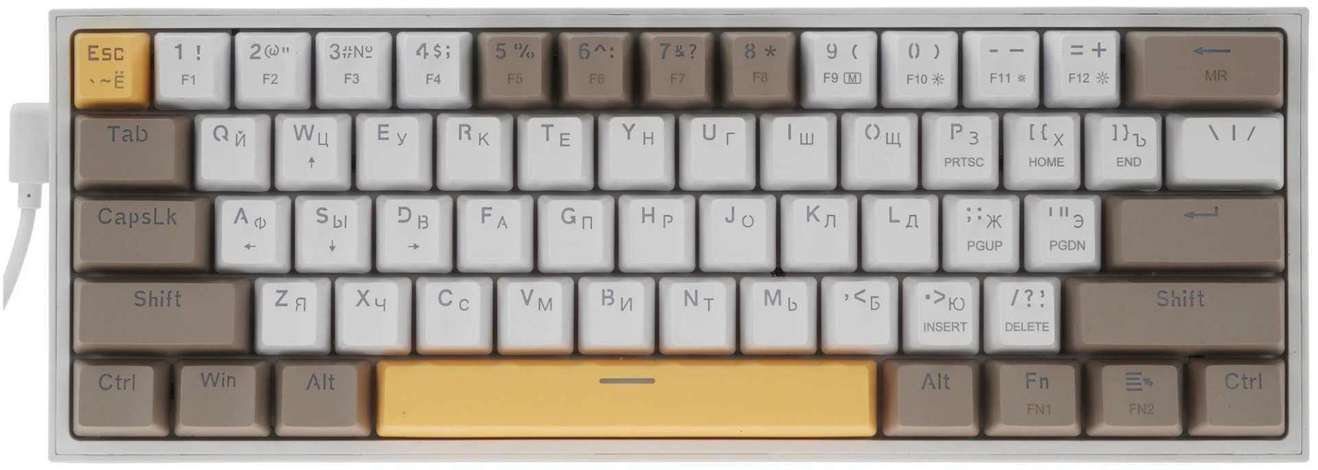 Клавиатура Redragon Fizz 72596 белый купить,NaN