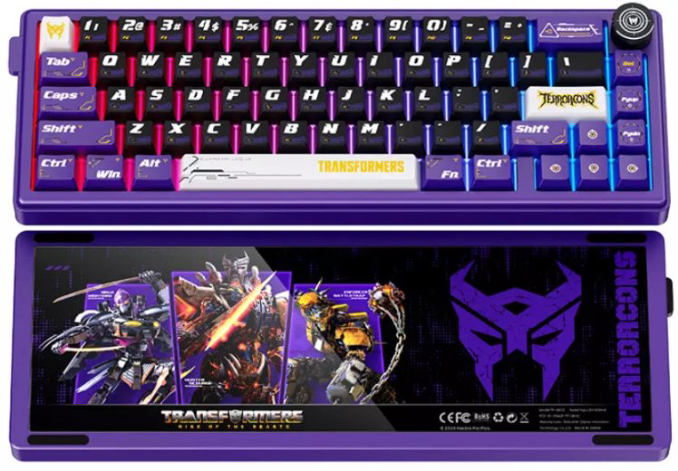 Клавиатура Transformers TF-GK02 фиолетовый купить,NaN