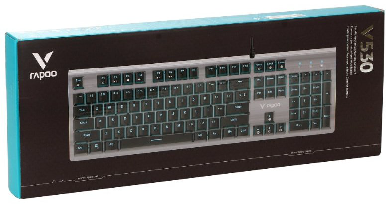 Клавиатура Rapoo V530 (13149) черный купить,21684