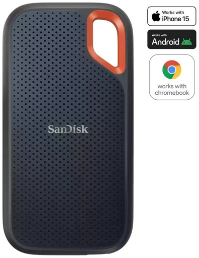Внешний накопитель SanDisk Extreme Portable SSD V2 SDSSDE61-1T00-G25 1000 Гб