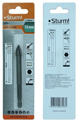 Сверло Sturm 5380104, 1 шт. купить,0