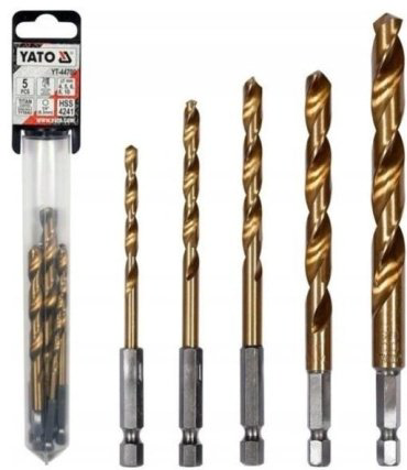 Сверло YATO набор YT-44700 10 мм, 5 шт. купить,NaN