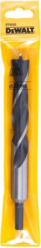 Сверло DeWalt, DT4520, Спиральное сверло по дереву BRAD POINT 20 мм - ForteMarket Сверло DeWalt, DT4520, Спиральное сверло по дереву BRAD POINT 20 мм купить,0