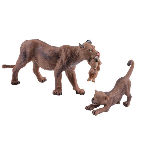 Фигурка Игрики Zoo Львица со львятами купить,NaN