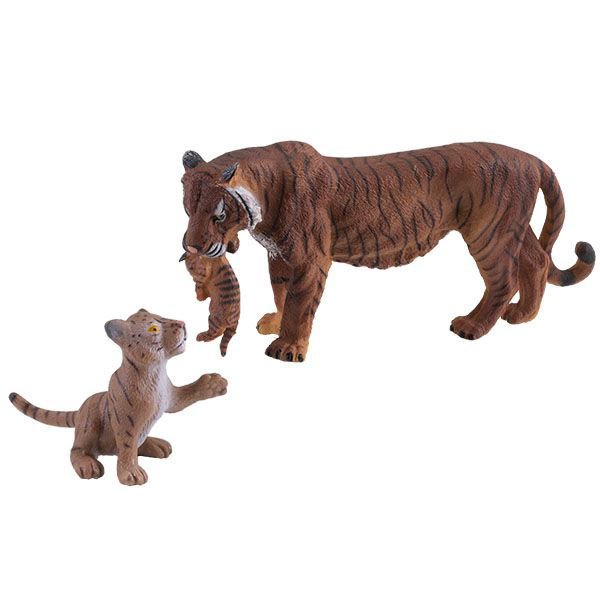 Фигурка Игрики Zoo Фигурка Тигрица с тигрятами купить,NaN