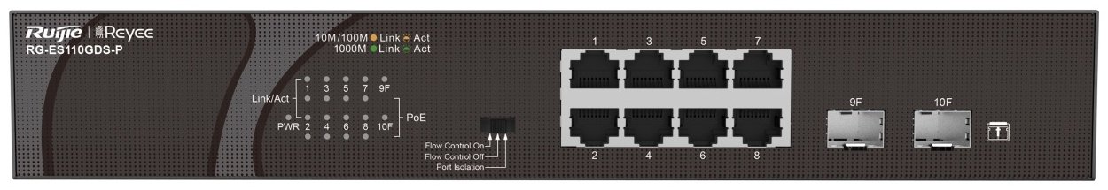 Коммутатор Ruijie RG-ES110GDS-P купить,NaN