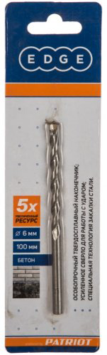 Сверло Patriot 815010052 6 мм, 1 шт. купить,NaN