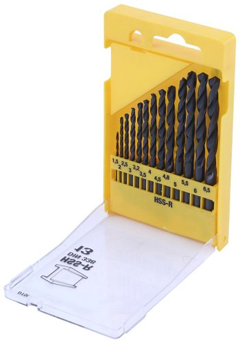 Сверло DeWALT набор DT5912 1.5-6.5 мм, 13 шт.