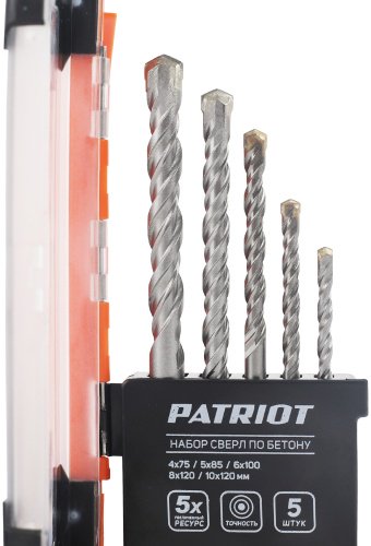 Сверло Patriot 815010100 10x120 мм