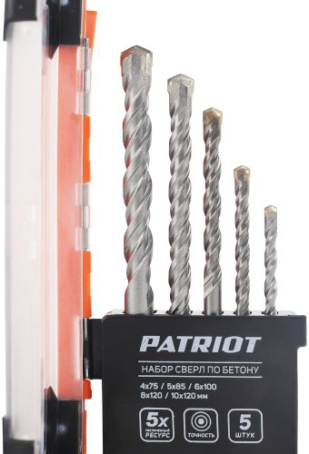 Сверло Patriot 815010100 10x120 мм купить,2190