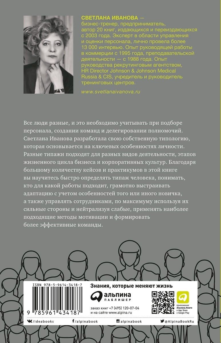 Деловая литература Иванова С. Кандидат. Новичок. Сотрудник: Комплексная типология метапрограмм в управлении купить,NaN
