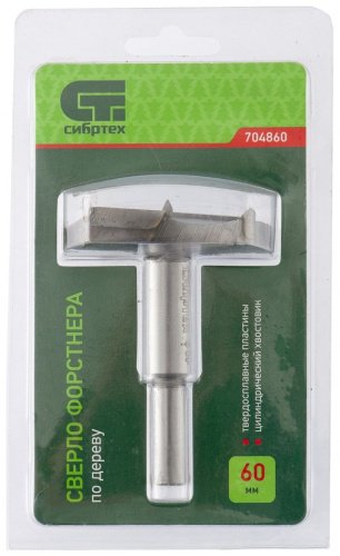 Сверло Сибртех 704860 60мм