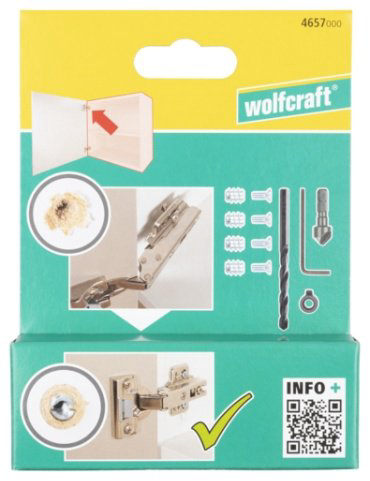 Сверло Wolfcraft винтовое 4657000 6 мм, 11 шт. купить,4110