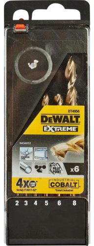 Сверло DeWALT набор DT4956-QZ 8 мм, 6 шт. купить,10880