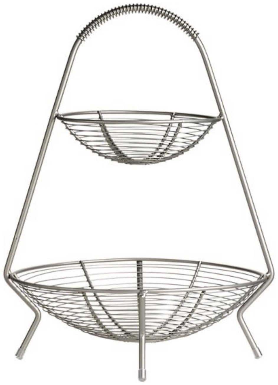Фруктовница EVIM HOME 1 шт, нержавеющая сталь, 25х25 см