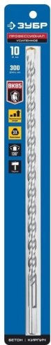 Сверло ЗУБР по бетону 2916-300-10_z01 10 x 300 мм, 1 шт. купить,2180