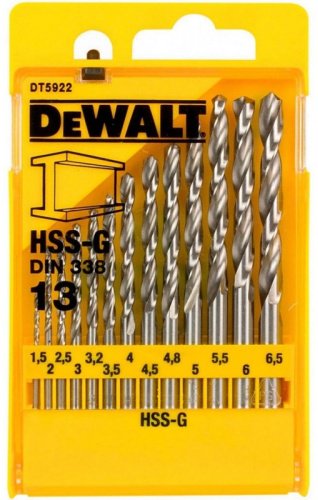 Сверло DeWALT DT5922 13 шт
