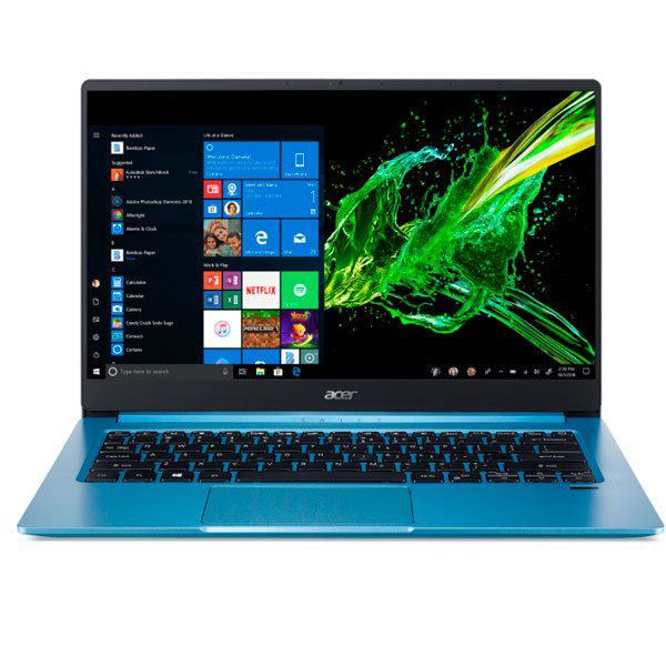 Ноутбук Acer SF314-57G NX.HUGER.002 14" Blue купить,NaN