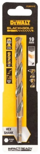 Сверло DeWALT по металлу DT20616-QZ 10 мм, 1 шт.