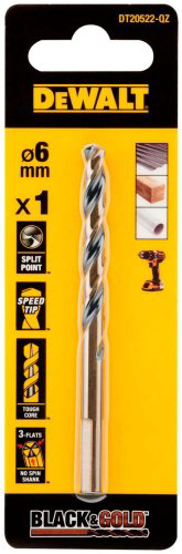 Сверло DeWALT по металлу DT20522-QZ 6 мм, 1 шт. купить,NaN
