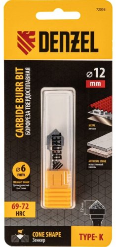Сверло DENZEL 72058, 1 шт.