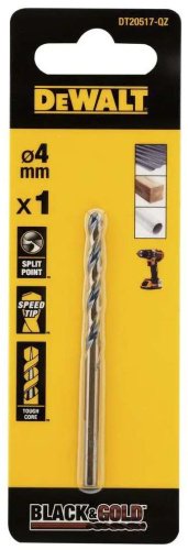 Сверло DeWALT по металлу DT20517-QZ 4 мм, 1 шт. купить,790