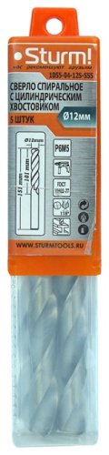 Сверло Sturm 1055-04-12S-SS5, 5 шт - ForteMarket Сверло Sturm 1055-04-12S-SS5, 5 шт купить,0