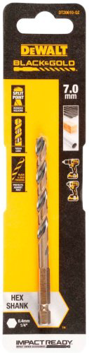 Сверло DeWALT по металлу DT20610-QZ 7 мм, 1 шт.