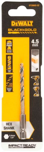 Сверло DeWALT по металлу DT20605-QZ 4.5 мм, 1 шт.