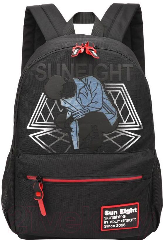 Рюкзак Sun Eight  8248/3 черный купить,NaN