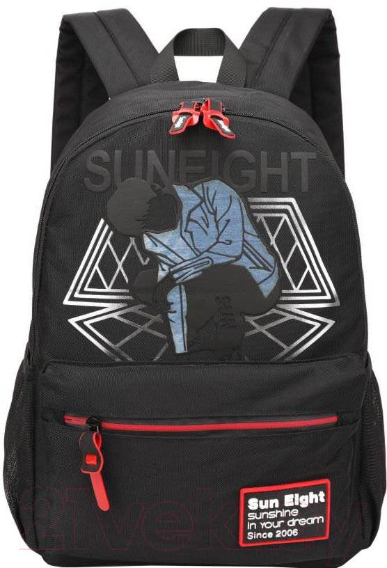 Рюкзак Sun Eight  8248/3 черный купить,NaN