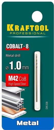 Сверло Kraftool по металлу 29656-1 1.0 х 40мм, 1 шт. купить,NaN