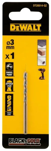 Сверло DeWALT по металлу DT20514-QZ 3 мм, 1 шт. купить,NaN