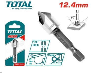Сверло Total зенкер, по металлу TAC811241 12.4 мм, 1 шт.