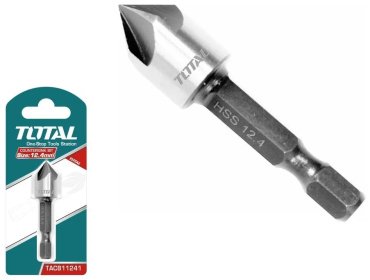 Сверло Total зенкер, по металлу TAC811241 12.4 мм, 1 шт.