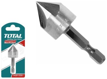 Сверло Total зенкер, по металлу TAC812051 20.5 мм, 1 шт.
