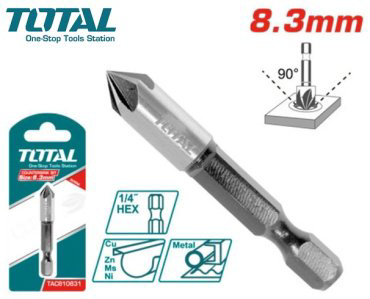 Сверло Total зенкер, по металлу TAC810831 8.3 мм, 1 шт.