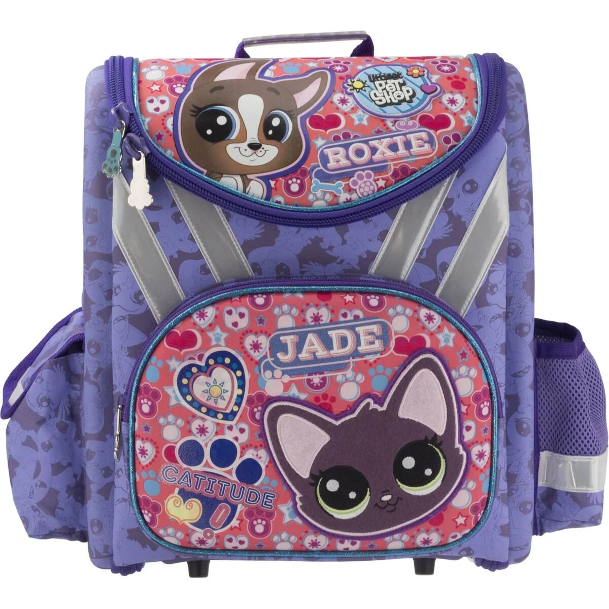 Рюкзак Kinderline Littlest Pet Shop  LPGB-UT1-114 фиолетовый купить,NaN