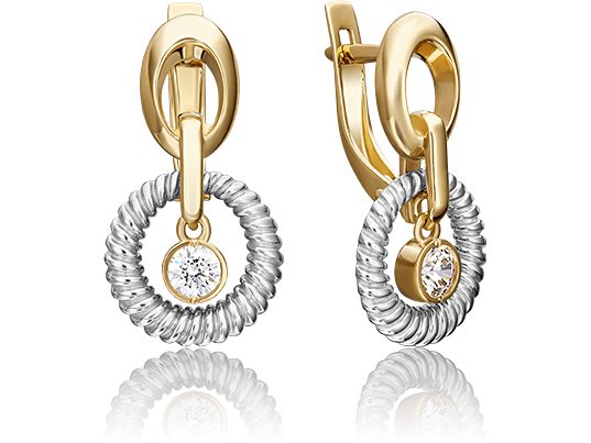 Серьги Platina 02-4483-00-501-1121-38 купить,NaN