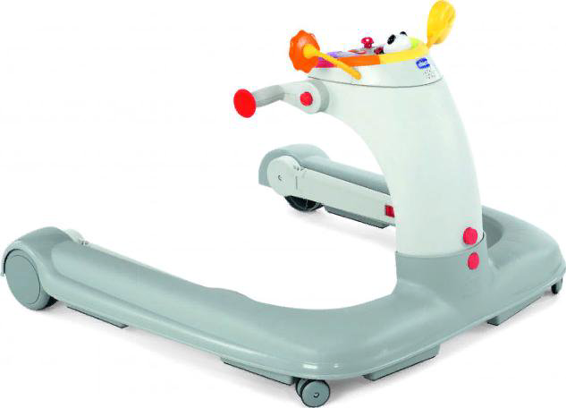 Ходунки Chicco 123 Baby Walker Silver серые купить,NaN