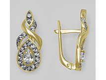 Серьги Platina 02-3281-00-501-1130-38  купить,NaN