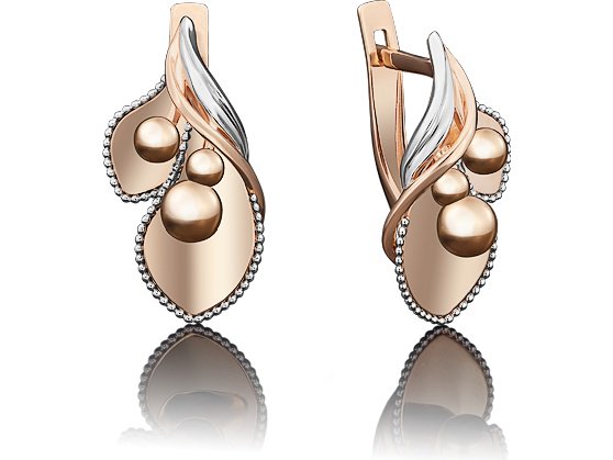 Серьги Platina 02-3969-00-000-1110-42 купить,NaN