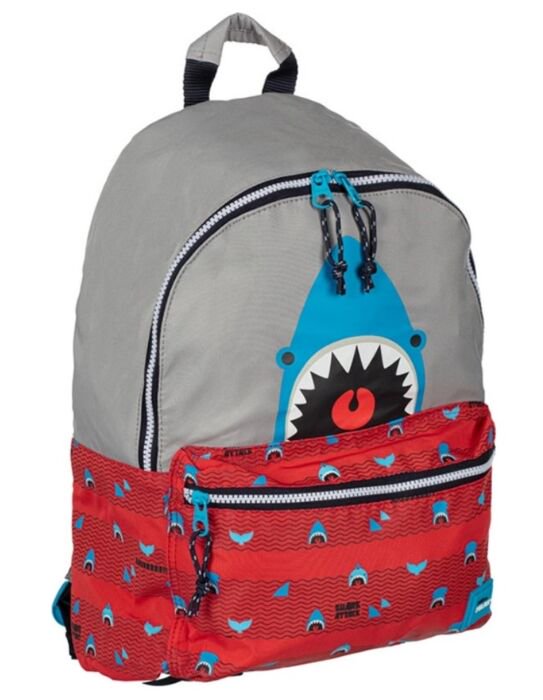 Рюкзак Milan Shark Attack 624605SRT серый купить,NaN