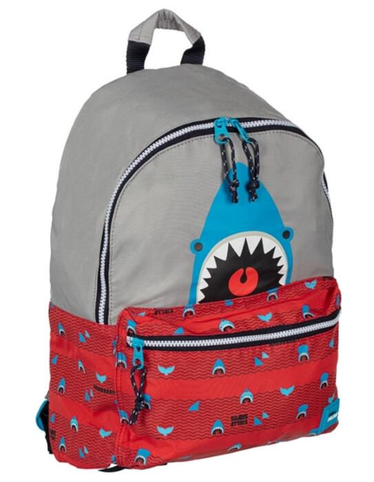 Рюкзак Milan Shark Attack 624605SRT серый купить,NaN