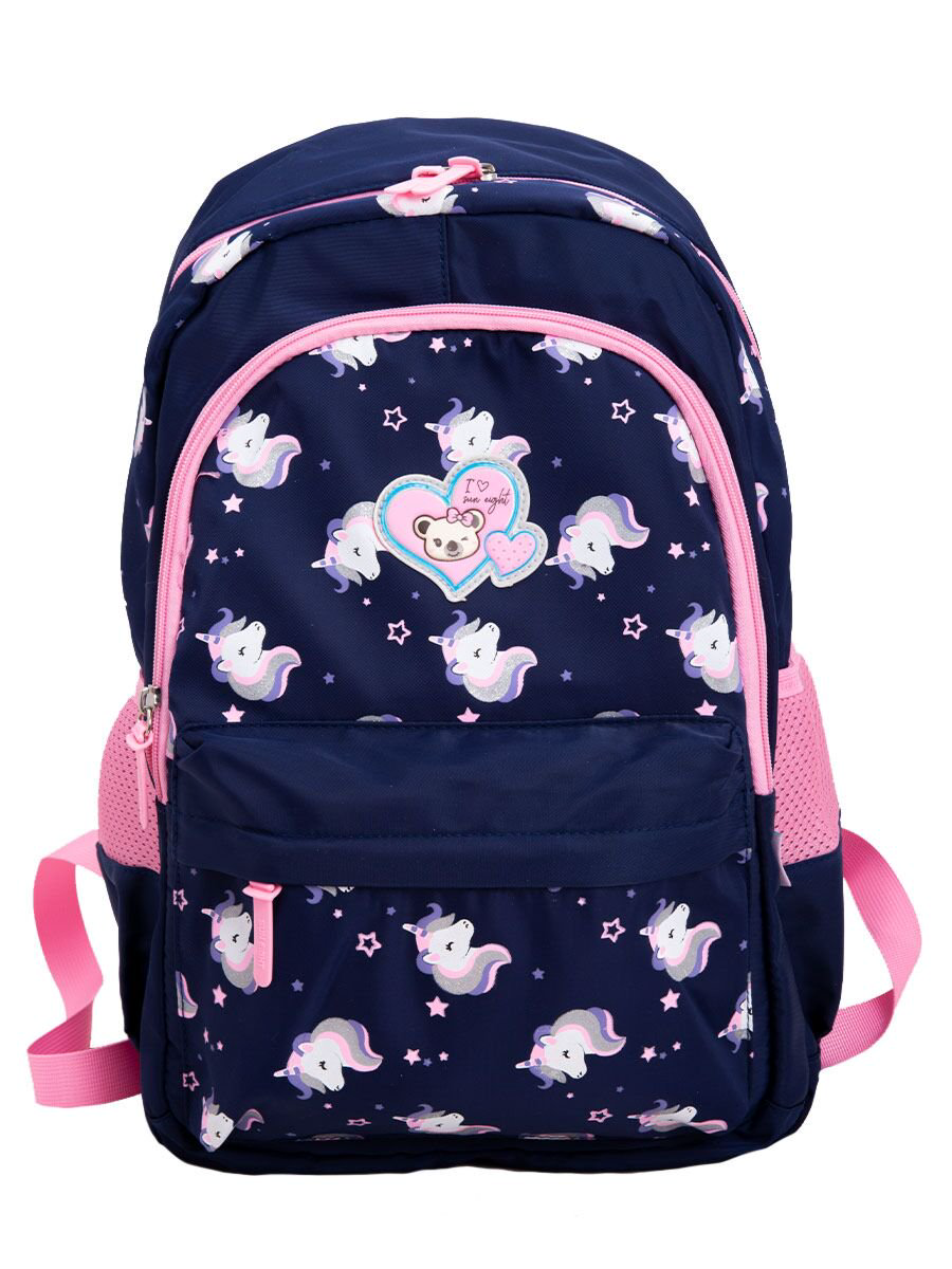 Рюкзак Sun Eight Единороги 8345/blu синий купить,NaN