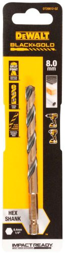 Сверло DeWALT по металлу DT20612-QZ 8 мм, 1 шт.