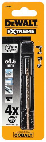 Сверло DeWALT по металлу DT4905-QZ 4.5 мм, 1 шт.